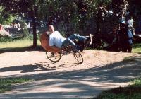 auf der BMX-Bahn